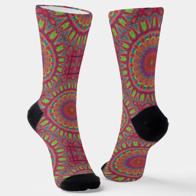 Bright Socks Fractal Seamless Patterns 0042105 (Angled)