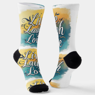 Bright Socks Live Laugh Love 0044080