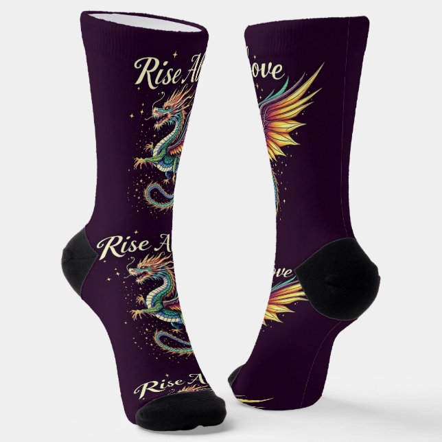 Bright Socks Motivational Art 0043974 (Angled)