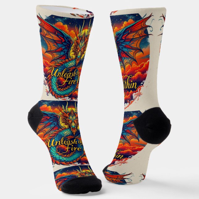 Bright Socks Motivational Art 0043987 (Angled)