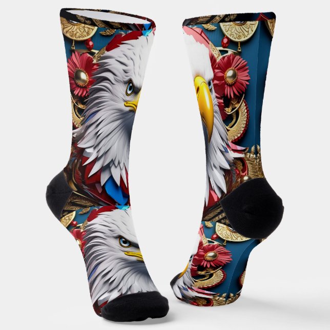 Bright Socks Picture Art 0038503 (Angled)