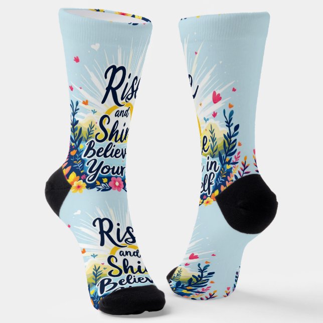 Bright Socks RANDOPIX Art Socks 0039469 (Angled)