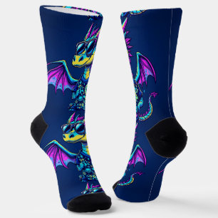 Bright Socks RANDOPIX Cool Dragon Mechanic 0039524