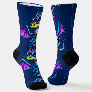 Bright Socks RANDOPIX Cool Dragon Mechanic 0039524