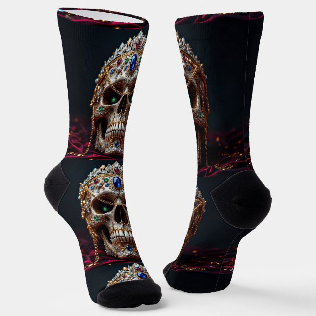 Bright Socks Skull Pics 0037650 (Angled)
