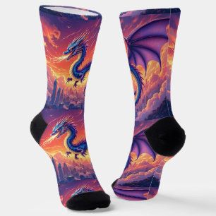 Bright Socks UNISEX Dragon Fire 0040759