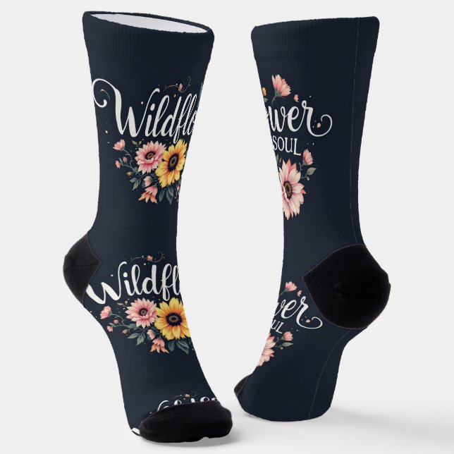 Bright Socks Wildflower Soul 0044009 (Angled)