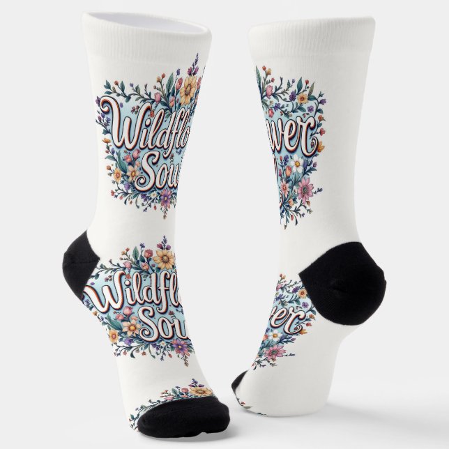 Bright Socks Wildflower Soul 0044044 (Angled)