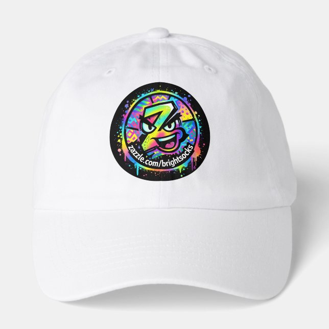 Bright Socks Z Logo Hat (Front)