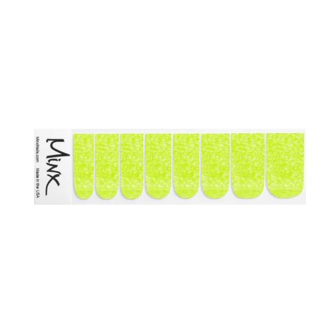 Bright Solid Color Summer Nail Wraps (Left Hand)