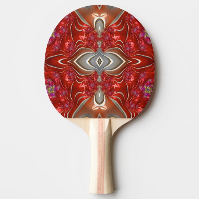 ~BRIGHT SPARK ~ Original Fractal ~ Ping Pong Paddle (Front)