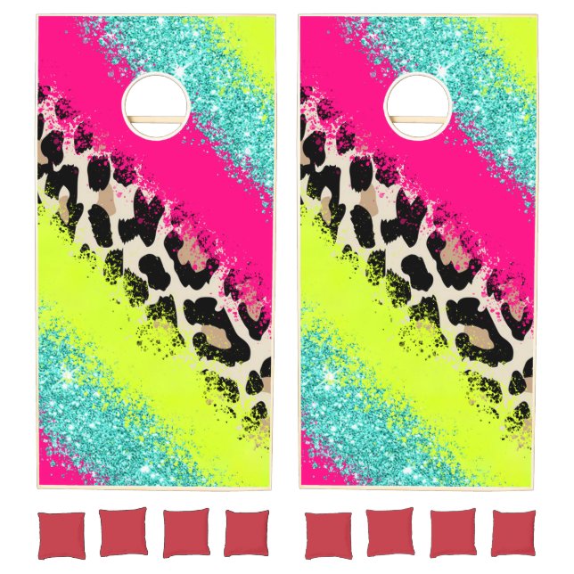 Bright Splatter Cornhole Set (Set)