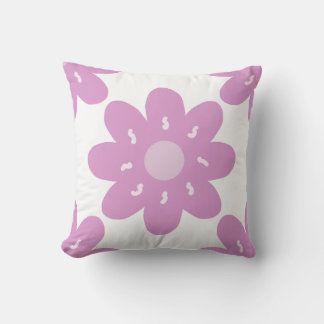 Bright Spring Flower Pillow – Colorful Home Accent