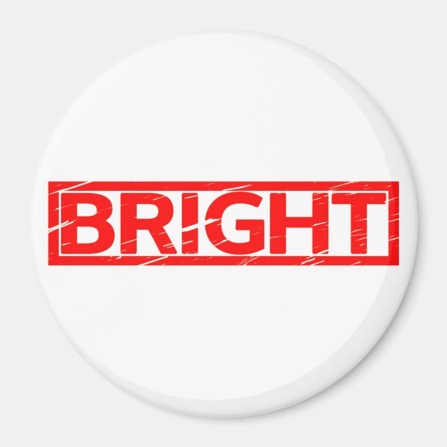 Bright Stamp Magnet (Front)