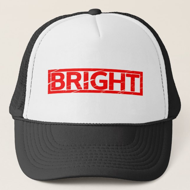 Bright Stamp Trucker Hat (Front)