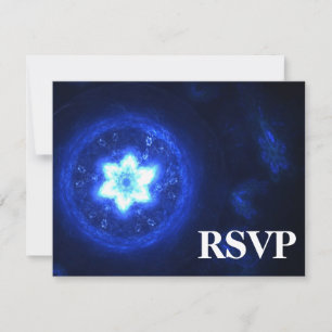 Bright Star Bar/Bat Mitzvah RSVP Card