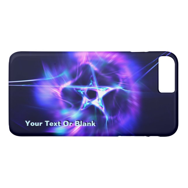 Bright Star Fractal Case-Mate iPhone Case (Back (Horizontal))