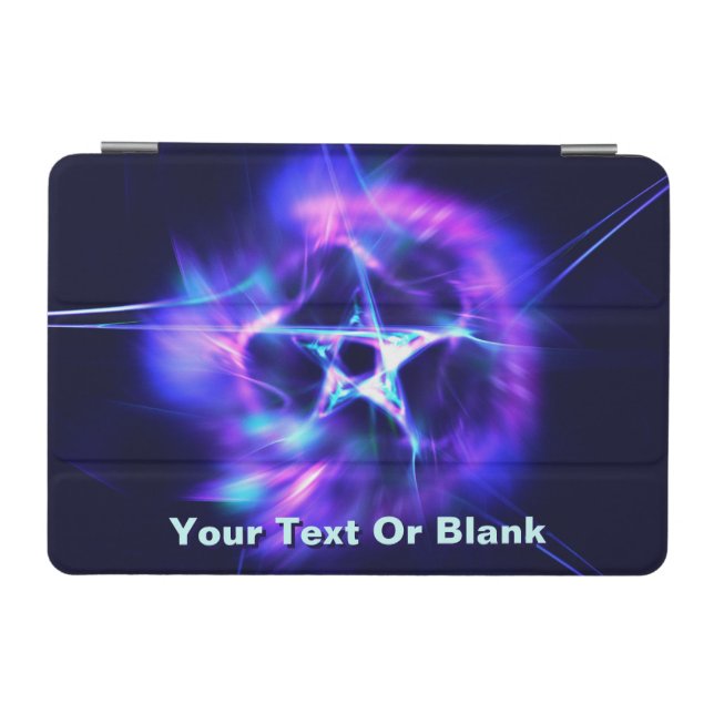Bright Star Fractal iPad Mini Cover (Horizontal)