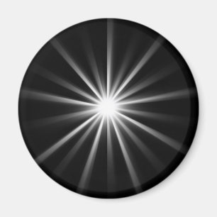 bright star in dark space magnet