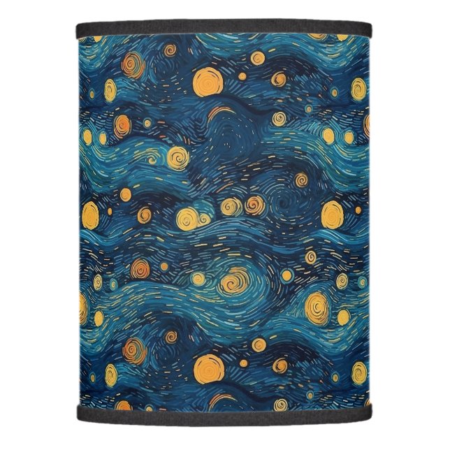 bright starry night lamp shade (Front)
