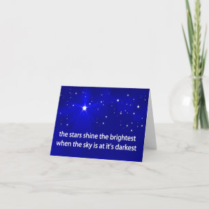 Bright Stars Shine Greeting Card