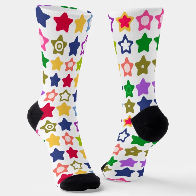 Bright stars  socks (Angled)