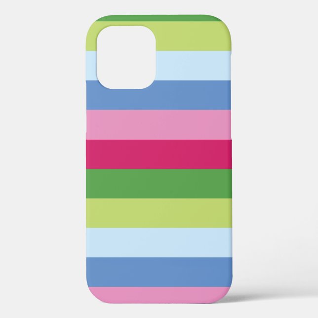 Bright Stripe Tough Case-Mate iPhone Case (Back)