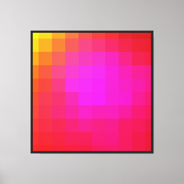 Bright Stylish Design Canvas Print (Front)