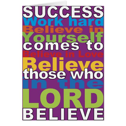 Bright Success Cards (Front)