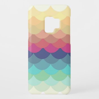 Bright Summer Scallop Pattern Samsung Galaxy Cover by ConstanceJudes at Zazzle