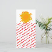 Bright Summer Sun Sunshine (Standing Front)