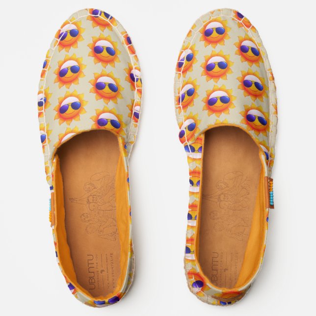 Bright Sun and Shades Canvas Afridrilles Shoes (Front)