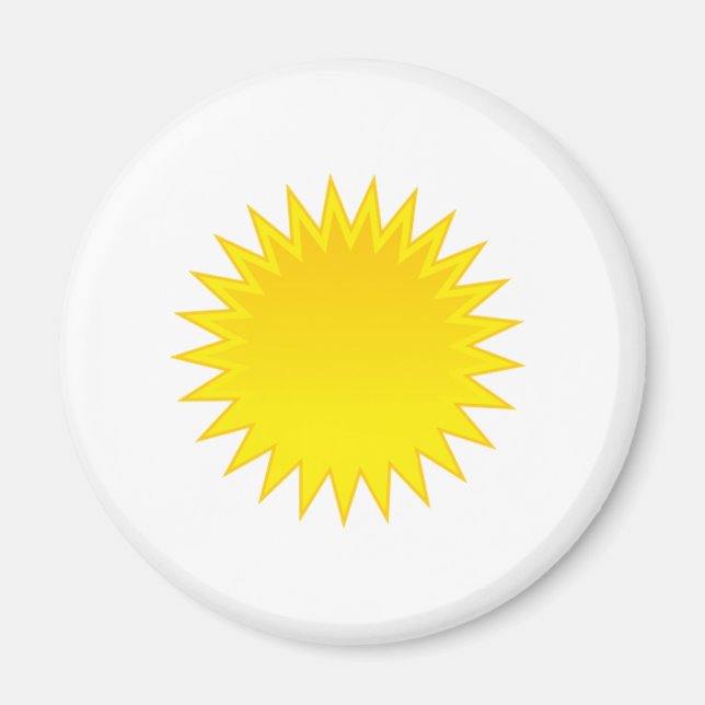 Bright Sun Magnet (Front)