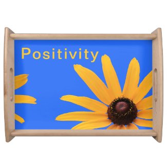 Bright Sun Yellow Flowers on Royal Blue