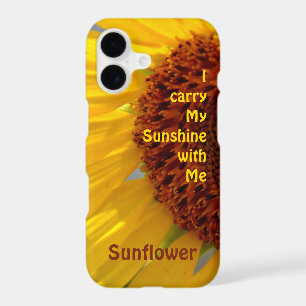 Bright Sunflower Botanical Floral Photographic Cas iPhone 17 Case