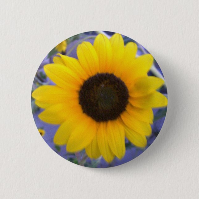 Bright Sunflower Button (Front)