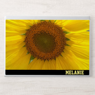 Bright Sunflower Hp Laptop Skin