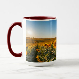 Bright Sunflower Mug – Cheerful Floral Gift Item