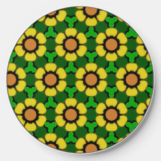 Bright Sunflower Pattern Wireless Charger