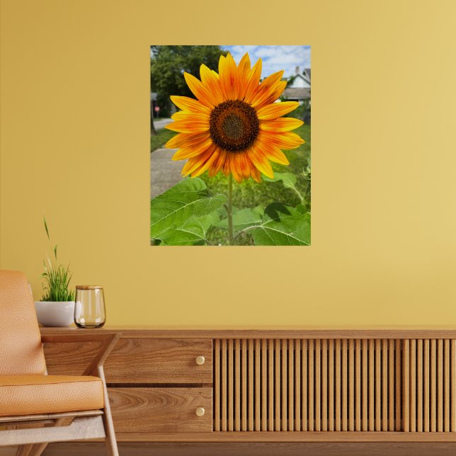  Bright Sunflower Poster (Living Room 2)