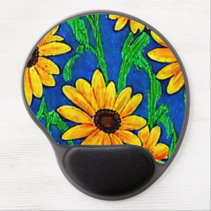 Bright Sunflowers Gel Mouse Pad