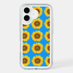 Bright Sunflowers Pattern iPhone 16 Case