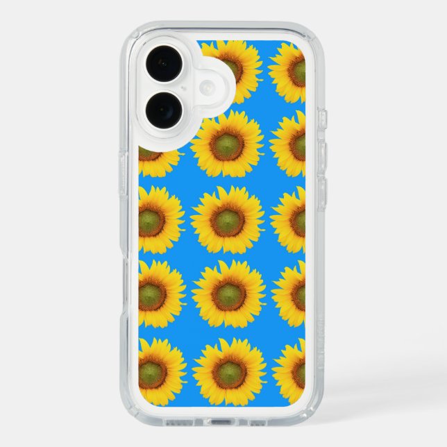 Bright Sunflowers Pattern Speck iPhone Case (Front)