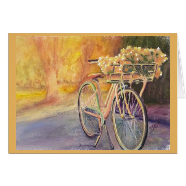 BRIGHT SUNNY BIKE RIDE CARDS (Front Horizontal)