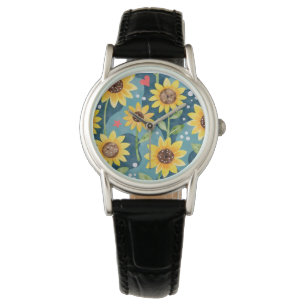 Bright Sunny Sunflowers Watch