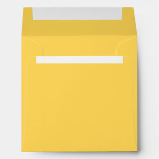 Mustard Yellow Envelopes of all Sizes - #10, #9, A7, A6, A2, Square, Window