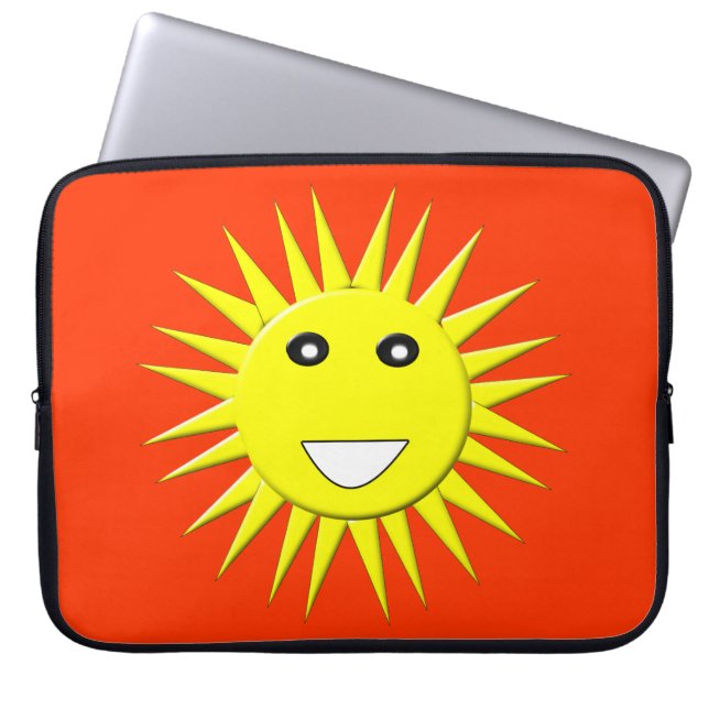 Bright Sunshine Laptop Bag (Front)