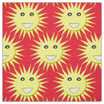 Bright Sunshine Patterned Craft Fabric