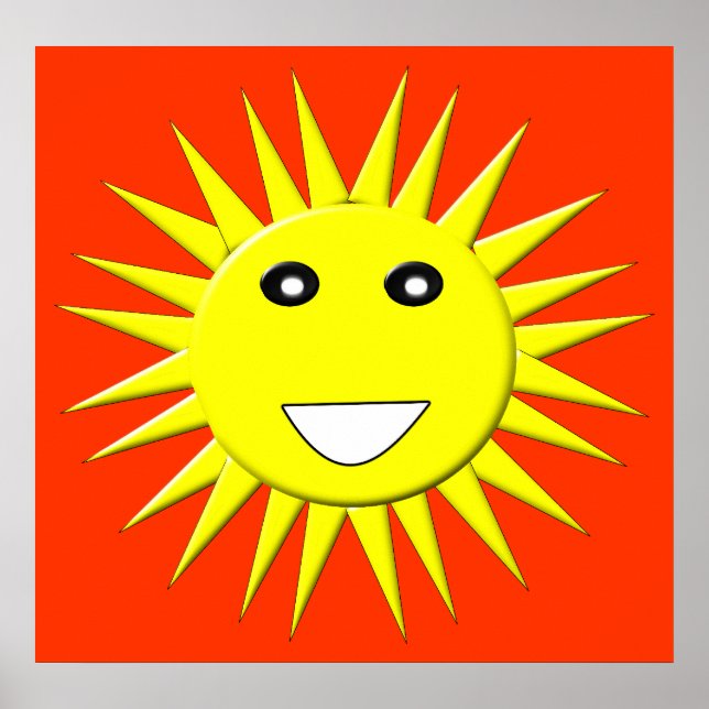 Bright Sunshine Poster (Front)