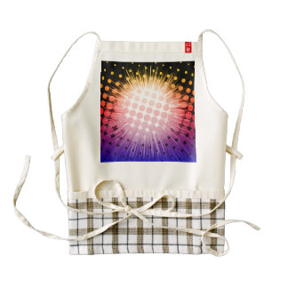 Bright Super Hero Pop Art Zazzle HEART Apron